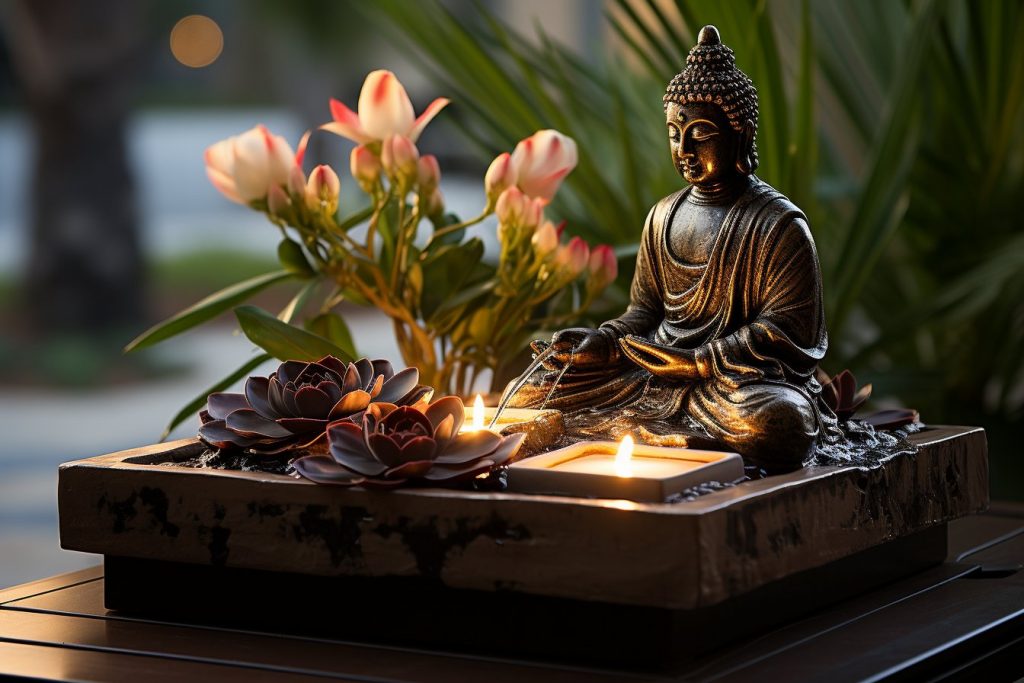 La symbolique des fontaines Bouddha pour un aménagement zen