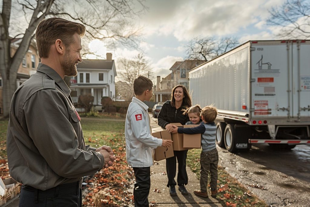 Déménager sans stress avec un camion et chauffeur
