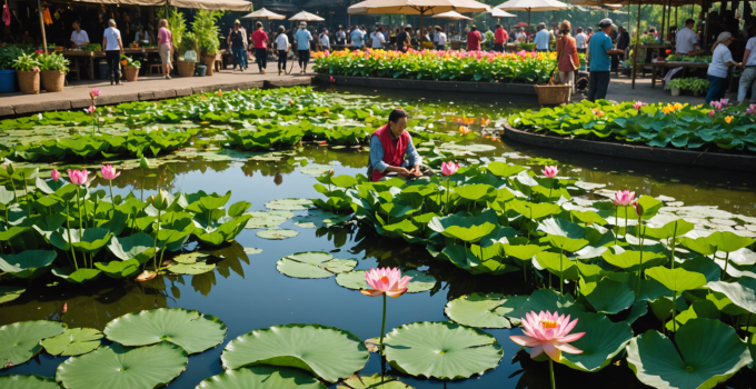 découvrez les plus beaux marchés aux plantes et explorez l’univers des fleurs de lotus pour trouver l’inspiration et embellir votre jardin ou intérieur.