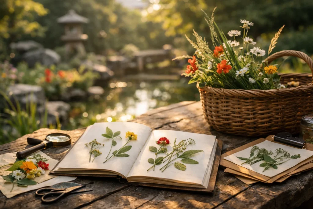 Promenades fleuries et herbiers à créer dans les jardins d’Osaka