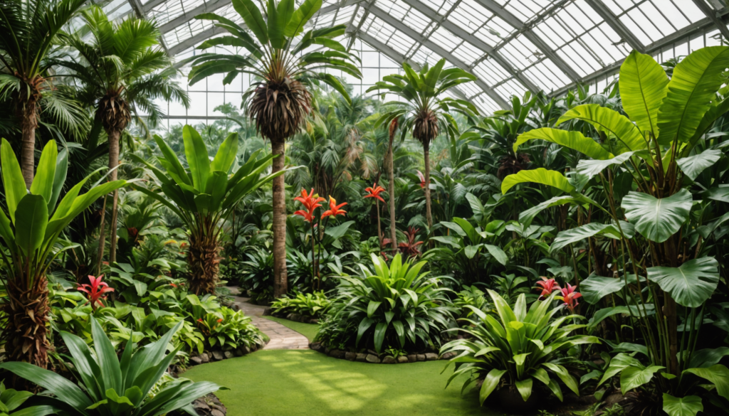 Jardins tropicaux et collections botaniques aux États-Unis