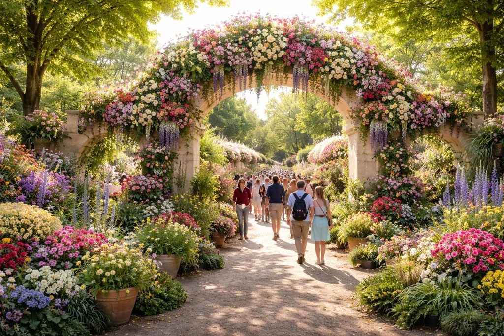 Abonnement salon nature jardins Rueil pour passionnés avec entrées expositions florales
