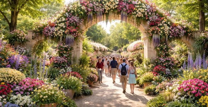 profitez de l'abonnement au salon nature jardins à rueil, idéal pour les passionnés de jardinage, avec accès inclus aux expositions florales uniques.