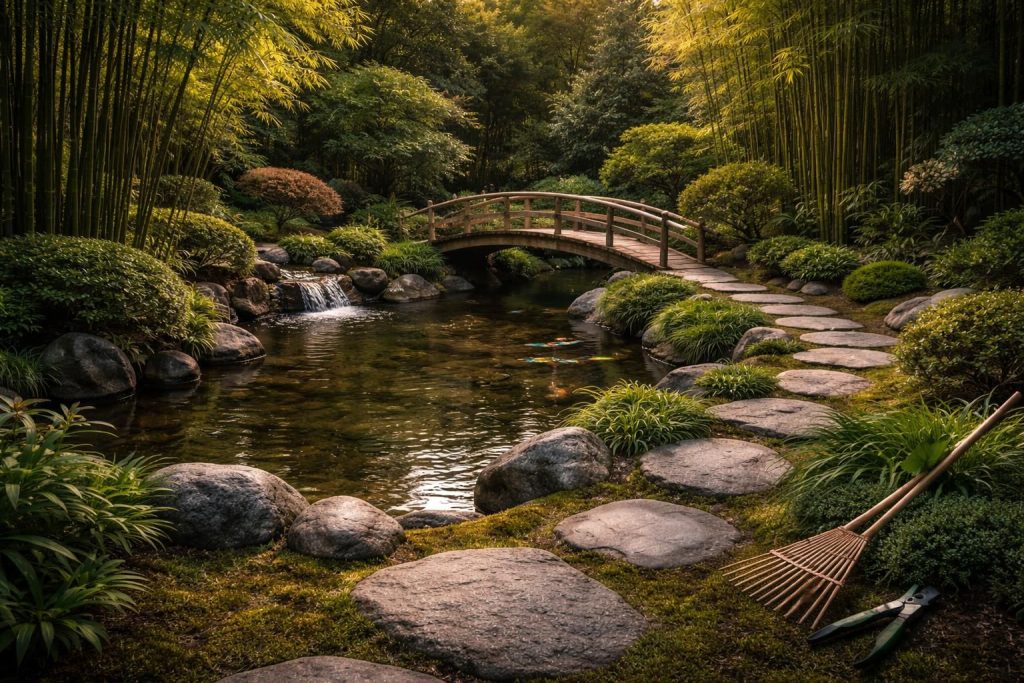 Aménager un jardin zen et naturel avec les conseils de jardiniers professionnels pour votre maison