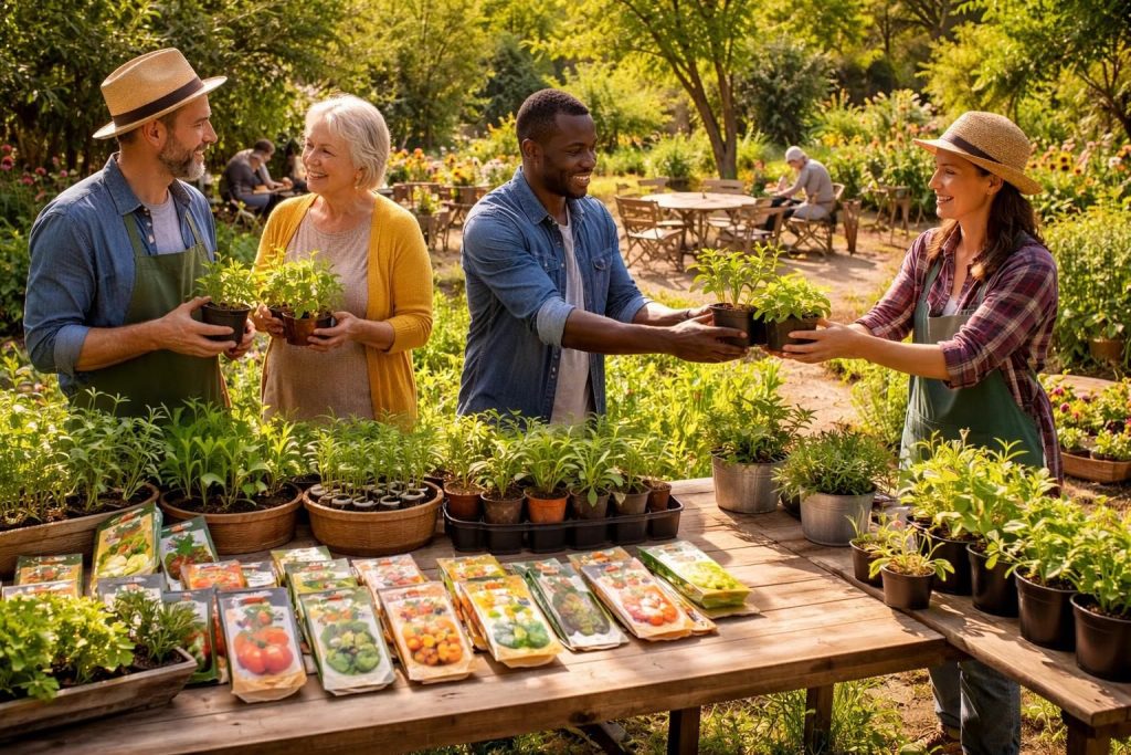 Optimiser son budget jardin avec salons gratuits Rueil, graines bio et échanges entre jardiniers