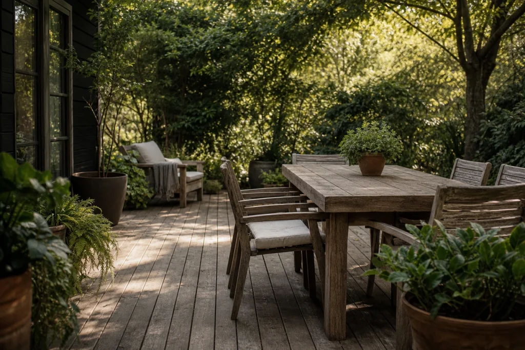 Aménagement extérieur : créer une terrasse pratique et durable