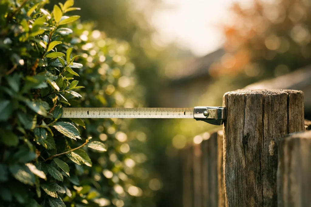 Haies et arbres : les distances légales à respecter entre voisins